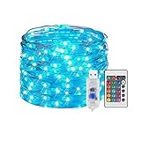 OMVOVSO LED Lichtschlauch,Wasserdicht Bunt Lichterschlauch LED Schlauch Lichterkette Außen Dekoration Für Garten Trampolin Balkon Weihnachten Hochzeit Party,C