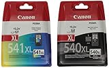 Canon PG540XL-CL541XL Druckkopf XL Schwarz + Farb