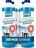 Milchsystemreiniger für Kaffeevollautomat und Milchschäumer - 4x 750
