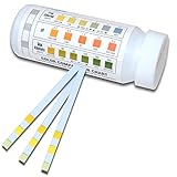 Mega Pool Schwimmbad Teststreifen - 3 in 1 - | Chlor/ph Wert/Alkalinität | 50 Stück Teststrip