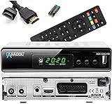 [Test GUT *] Anadol ADX 111c Full HD Kabel Receiver, PVR Aufnahmefunktion, Timeshift, HDTV Receiver für alle Kabelanbieter geeignet, HDMI SCART DVB-C, C/2, mit automatisierter S