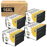 CMYBabee 20Pack 16XL Kompatibel Patronen für Epson 16XL 16 Druckerpatronen für Workforce WF2760 WF2630 WF2750 WF2660 WF2650 WF2540 WF2530 WF2010 WF2510 WF2520 ((8 Schwarz, 4 Cyan, 4 Gelb, 4 Magenta)