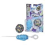 Hasbro Beyblade Burst Surge Speedstorm Curse Satomb S6 Kreisel Starter Pack – Abwehr-Typ Battle Kreisel mit Starter, Spielzeug fü