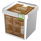 Xucker Bronxe Erythrit Rohrzucker Alternative - kalorienfreier brauner Zucker Ersatz als vegane & zahnfreundliche Rohrzucker Alternative I Erythrit ohne Stevia I zuckerfreie Süße (4,5kg Box)