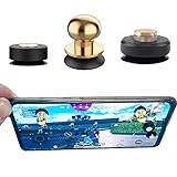 Fortnite Mobile Triggers, Mobile Game Controller für PUBG Mobile, Fortnite Handy Gaming Trigger Sensitive Shoot and Aim Buttons Shooter Handgriff kompatibel mit Tablets & Handy (2 Paar) (Silber)