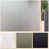 Fensterfolie zur Verdunkelung gegen UV-Strahlen, 100 % lichtblockierende Folie für Zuhause und Büro, 45 x 200