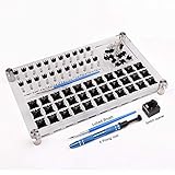 33 Schalter Tester Schalter Öffner Acryl Lube Station DIY Double Deck Removal Plattform Tastenkappen Puller für Custom Gateron Cherry Mechanical Keyb