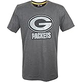 New Era Green Bay Packers Tee/T Shirt NFL Two Tone Graphite - 4XL
