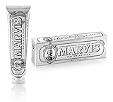 MARVIS® Whitening Mint 85 ml | Zahncreme für strahlend weiße Zähne | hellt Zähne auf und beugt Karies vor | kühle M