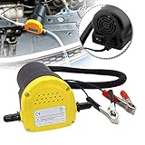 UISEBRT 12V 60W Ölabsaugpumpe Elektrisch - Absaugpumpe Heizölpumpe Dieselpumpe Ölpumpe 250L Motoröl Ölw