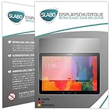 Slabo 2 x Displayschutzfolie kompatibel mit Samsung Galaxy Note Pro P900 | P905 (12.2 Zoll) Displayschutz Schutzfolie Folie No Reflexion | Keine Reflektion MATT