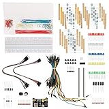 Weikeya Elektronische Elektronikkomponente Starter Kit, Grundstarter-Kit aus Kunststoff für elektronische Komp