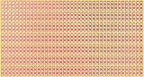 Rademacher 790-1 3er Streifenraster Leiterplatte (25 Stk.) Hartpapier 50 x 100 mm, Rastermaß 2,54 mm, 39 Leiterbahnen Punkt-Ketten-Reihen, Kupfer Auflage einseitig 35 µm, Platine 1,6 mm stark, Gelb