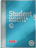 Brunnen 1067147 Notizblock/Collegeblock Dotted Premium Deckblatt , 5 Stück cy