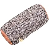 Carolilly Sofa Kissen Boho Skandinavische Dekoration Baumstamm Spielzeug Umarmung Polster Reteo Dekor Bett Couch Kissen Auto Dekoration (Baumstamm, 16.5 x 16.5 x 38 cm)