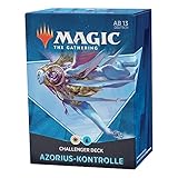 Magic: The Gathering Challenger Deck 2021 – Azorius-Kontrolle, Blau-Weiß (Deutsch Version)
