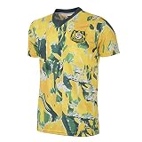 Copa Herren Australien 1990-93 Retro V-Ausschnitt Fußball T-Shirt XXL gelb