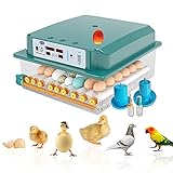 New Vida Incubator Chicken Fully Automatic Incubator for Eggs Bird Quail Incubator Temperature Control Incubator 48-64 Egg