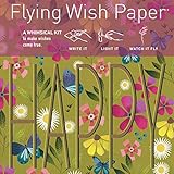 FLYING WISH PAPER Happy – Write it, Light it, Watch it Fly – perfektes kleines Geschenkpapier – 12,7 x 12,7 cm – skurriles M