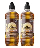 2 x 1000 ml Moritz Bio Lampenöl Citronella Farmlight Biologisches Lampenö
