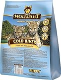 Wolfsblut Cold River Puppy Trockenfutter für Welpen mit Forelle und Süßkartoffel (2KG)