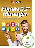 Lexware FinanzManager Deluxe 2022 Download|Einfache Buchhaltungs-Software für private Finanzen und Wertpapier-Handel | Deluxe | PC Aktivierungscode per E