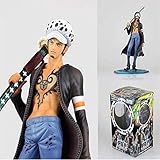 SXXYTCWL One Piece Zwei Jahre später Stehen Stance Trafalgar Law Tattoo Anime Modell Animierte Zeichen Zeichen Statue Sammlerstück Spielzeug jiany