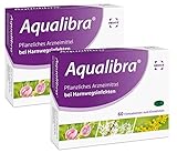 Aqualibra 2 x 60 Stk | hilft gegen Blasenentzündung und Harnwegsinfektion | pflanzliches Arzneimittel | sehr gute Verträglichkeit | ab 12 Jahren | Vermeidung von Antibiotik