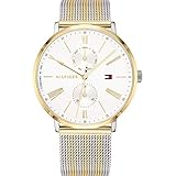 Tommy Hilfiger Damen Multi Dial Quartz Uhr mit Edelstahlarmband 1782074