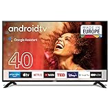 Cello C4020GDE 40' (100 cm Diagonale) SMART Android Full HD LED TV Google-Assistent Google Chromecast Google Play Store Prime Video Netflix Neues 2021 M