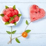 CHTING 20 Stück Nicht Gentechnisch Veränderte Wassermelonensamen Rotes Fleisch Natürliches Wachstum Outdoor-Landschaft Die Aussaat Ist Einfach Einen Hohen Zierwert Zu Hab