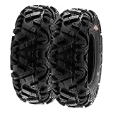 SunF A033 27x9-14 27x9x14 POWER I Quad ATV UTV SxS Reifen All-Terrain Geländebereifung mit Staßenzulassung 6PR TL 65J E Prüfzeichen, Satz von 2 Stück
