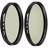 Amazon Basics Zirkularer Polarisationsfilter - 67mm & Zirkularer Polarisationsfilter - 77