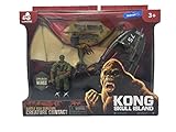 Kong Skull Island Creature Contact - Playset with Military Dinghy and Drag