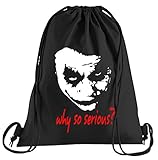 T-Shirt People Joker Why so Serious? Sportbeutel – bedruckter Beutel – eine schöne Sport-Tasche B