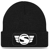 Simson S50 S51 S52 Star Schwalbe Spatz Strickmütze Wintermütze Beanie Motiv Logo Cap Mütze 34