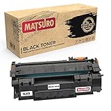 Matsuro Original | Kompatibel Tonerkartusche Ersatz für HP Q5949A 49A 7553A 53A (1 SCHWARZ)