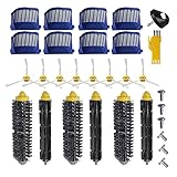 Laimaiou Zubehörset für iRobot Roomba 692 671 605 694 650 691 606 696 620 604 675 Ersatzteile für Roboterstaubsauger 19 Packungen mit Walzenbürste & Filter & Seitenbürste & V