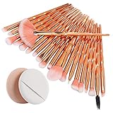 IFOUNDYOU 20Make-Up Pinsel Setzt Pinsel Kosmetische Concealer BüRsten Foundation Eyebrow Eyeliner Spezielle Design Lidschatten Make-Up Pinsel S