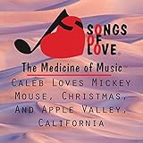 Caleb Loves Mickey Mouse, Christmas, and Apple Valley, C