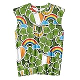 Bestyyo lässiges, ärmelloses, lockeres Tanktop für Herren im Sommer mit st. Patrick-Print 3106 Pocket Stretch-Tunika-Arbeitskleidung engelbert Strauss Kinder Stiefel ich stamme ironien einem L