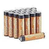 Amazon Basics AAA-Alkalibatterien, leistungsstark, 1,5 V, 20 Stück (Aussehen kann variieren)