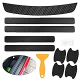 Auto Einstiegsleisten Aufkleber,Universal Autotür Schutz,Autotür Schutz Kratzfeste,Türeinstiege Schritt Platte,Kratzfeste Aufkleber für Auto Door S