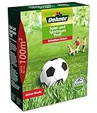 Dehner Rasen-Saatgut, Spiel- und Sportrasen Profi, 2.5 kg, für ca. 100