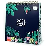 Boxclever Press Simply Study Tischkalender 2021 2022. Erreichen Sie Ihre Studierziele mit diesem freistehenden Tischkalender 2021 2022. Monatsplaner von Aug.'22 - Juli.'22 mit monatlichen Tab