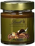 Lindt Haselnusscreme, cremiger Brotaufstrich, 40% Haselnüsse, glutenfrei, 220g