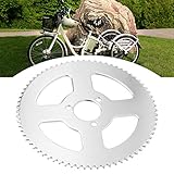 DAUERHAFT 72 Zähne 25H 29Mm Kettenradzubehör hinten, Stahl Starkes und langlebiges Kettenrad hinten, tragbares Kettenrad mit hohem Sicherheitsfaktor, für Karts, ATVs, M