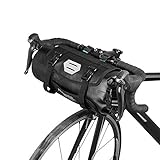 Wasserdicht vorne Fahrrad Tasche, Bike Frontrahmen Lenker Gepäckträger mit Rolle, DRY BAG Top Verschluss 3L-7L verstellb