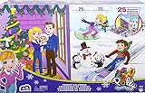 Polly Pocket GYW07 - Adventskalender mit 25 Tagen voller Überraschungen zum Entdecken (insgesamt 34 Spielteile), Spielzeug ab 4 J