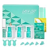 Wimpernlifting Set, Upgrade Version Wimperndauerwelle Kit Lash Lifting Set, Wimpernlaminierung, Wimpernlifting und Wimpernverlängerung Starter Kit für Salon, Z